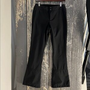 The North Face Black Button Zipper Snow Pants Size 8